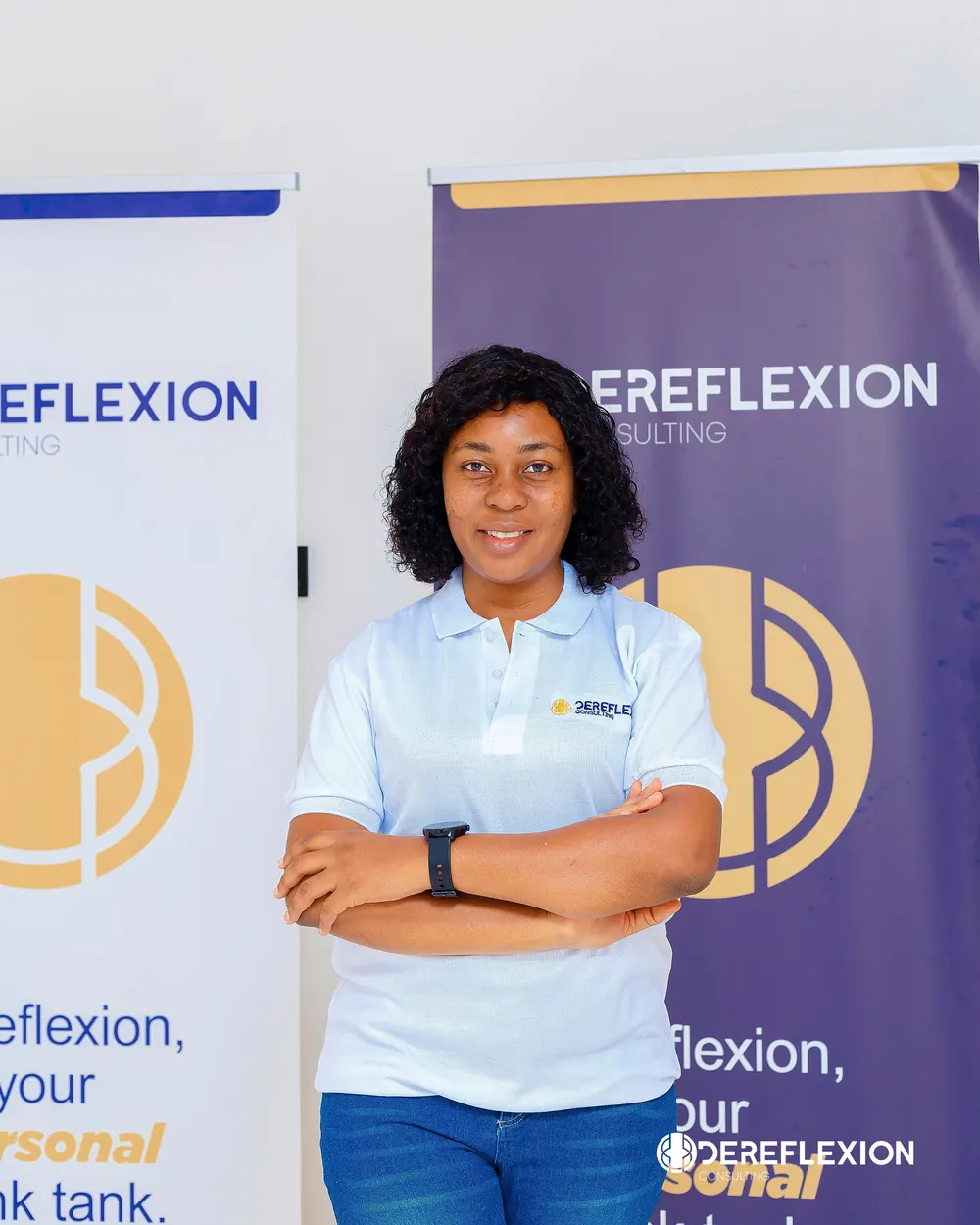 Dereflexion Consulting team member at the Harare office
